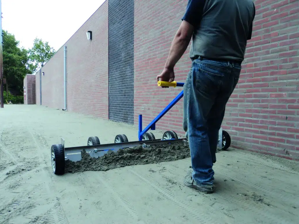 Strakvlak in actie